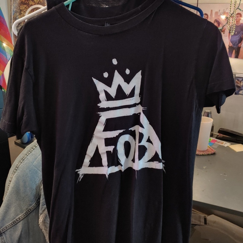Fall Out Boy logo tee